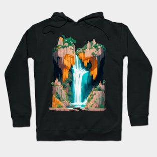 Nature Waterfall Hoodie